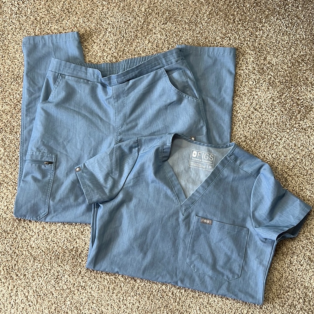 Figs denim set